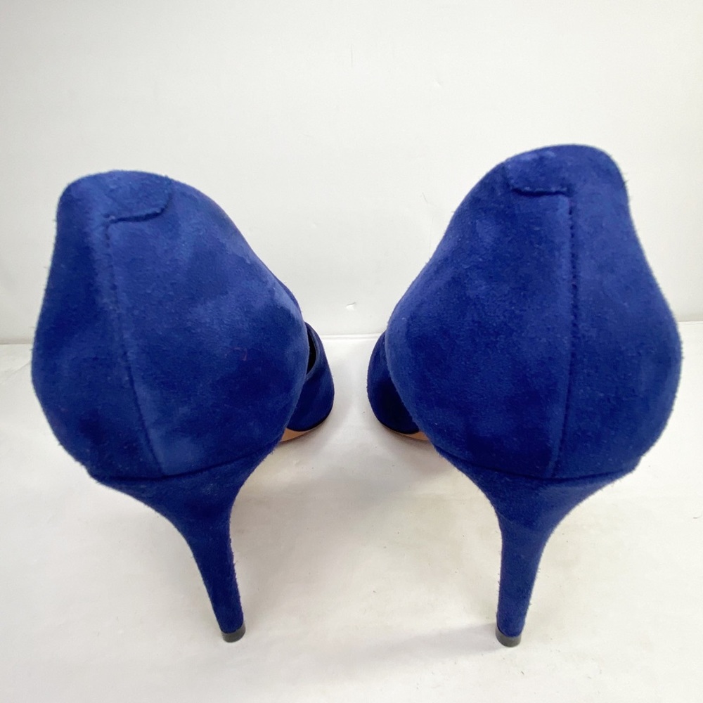 Celine Blue Suede Pointed Pump/Heels (36) - Picture 5 of 11